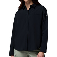 Columbia camisa montaña manga larga mujer Chill Creek LS Shirt vista frontal