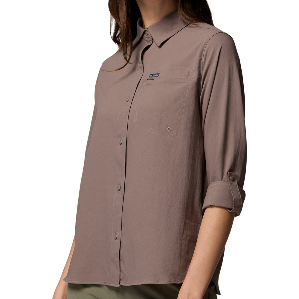 Columbia camisa montaña manga larga mujer Silver Ridge Utility II LS Shirt 03