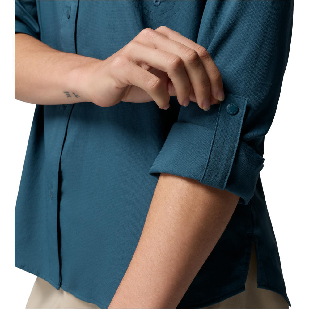 Columbia camisa montaña manga larga mujer Silver Ridge Utility II LS Shirt 04