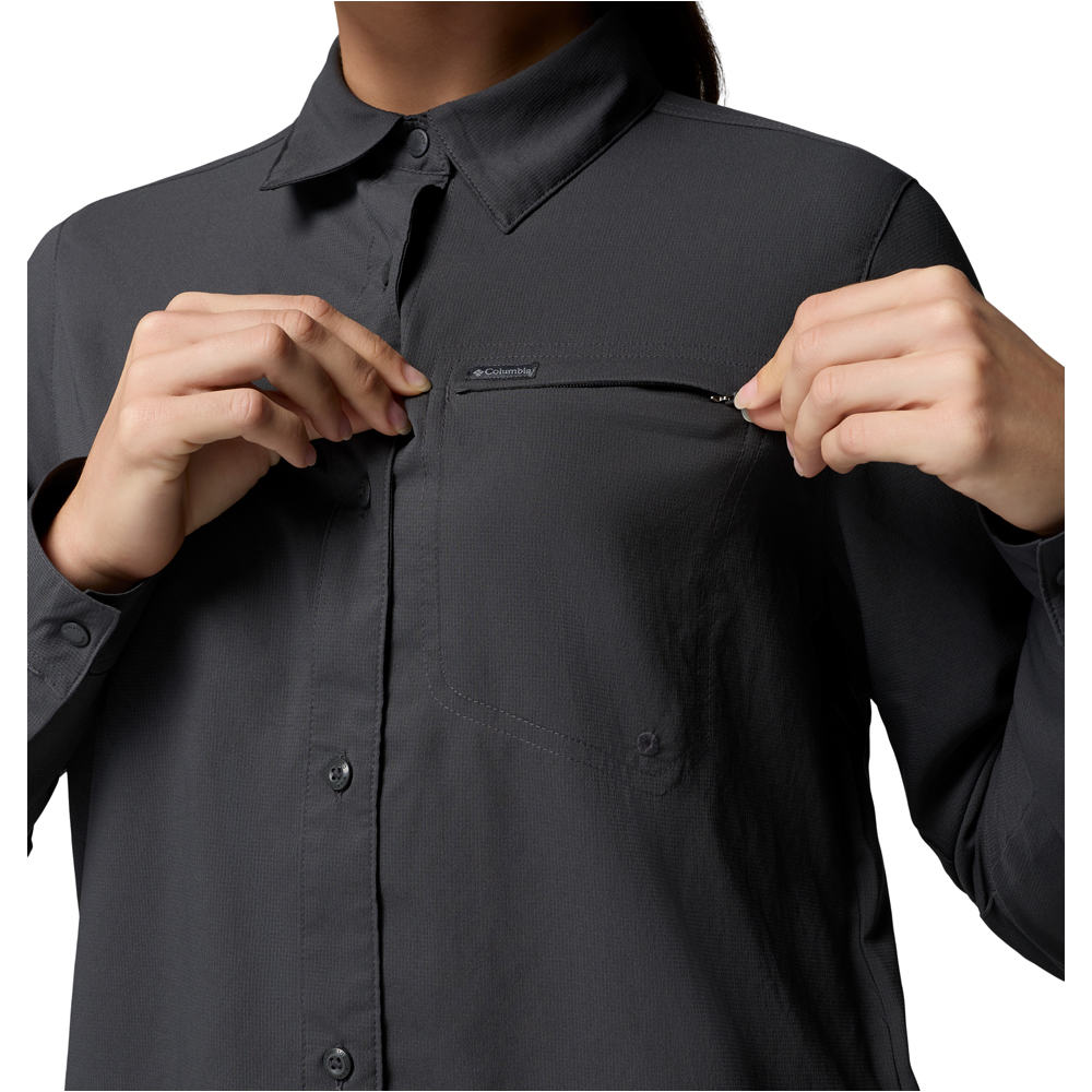 Columbia camisa montaña manga larga mujer Silver Ridge Utility II LS Shirt 06