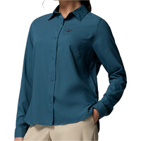 Columbia camisa montaña manga larga mujer Silver Ridge Utility II LS Shirt vista detalle