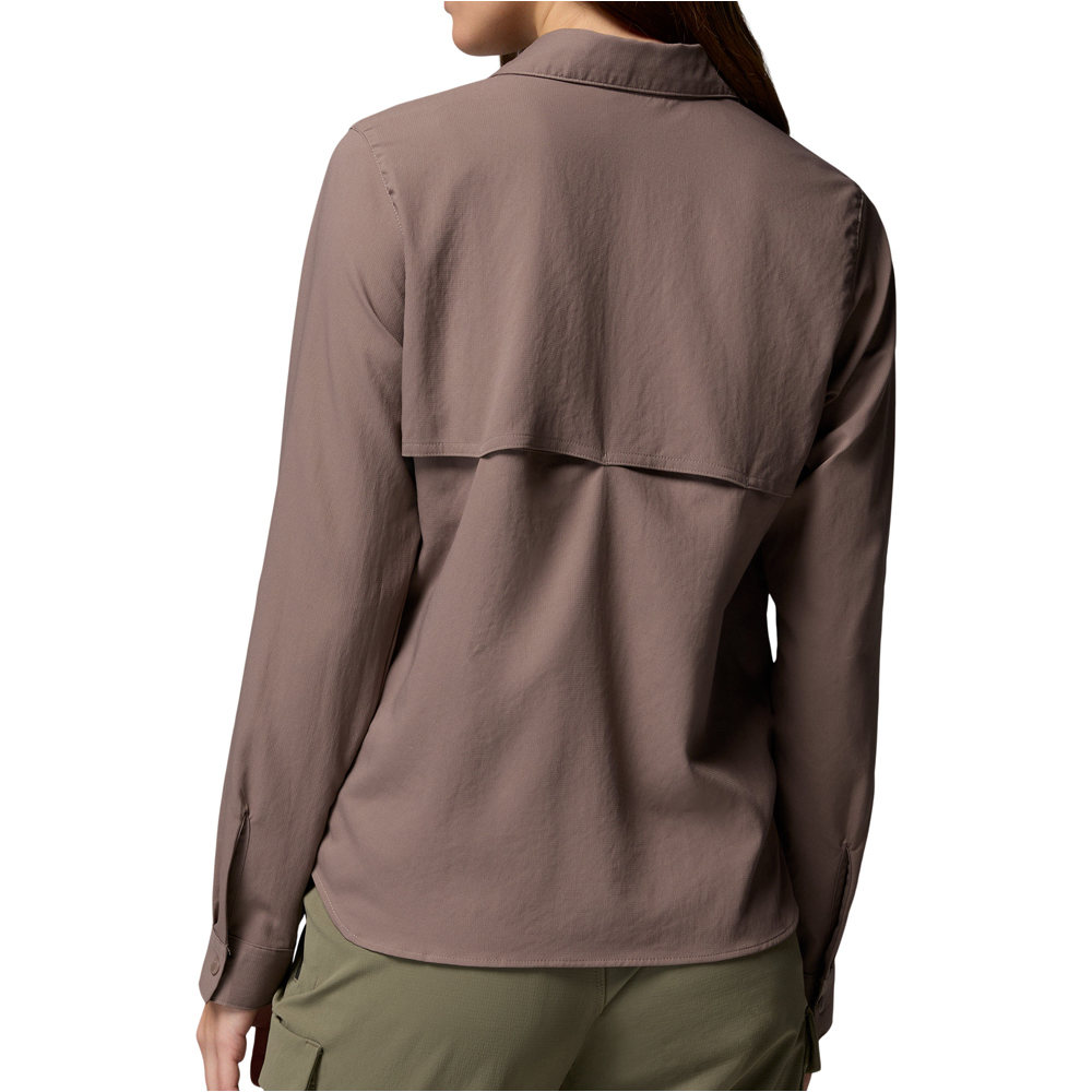 Columbia camisa montaña manga larga mujer Silver Ridge Utility II LS Shirt vista trasera