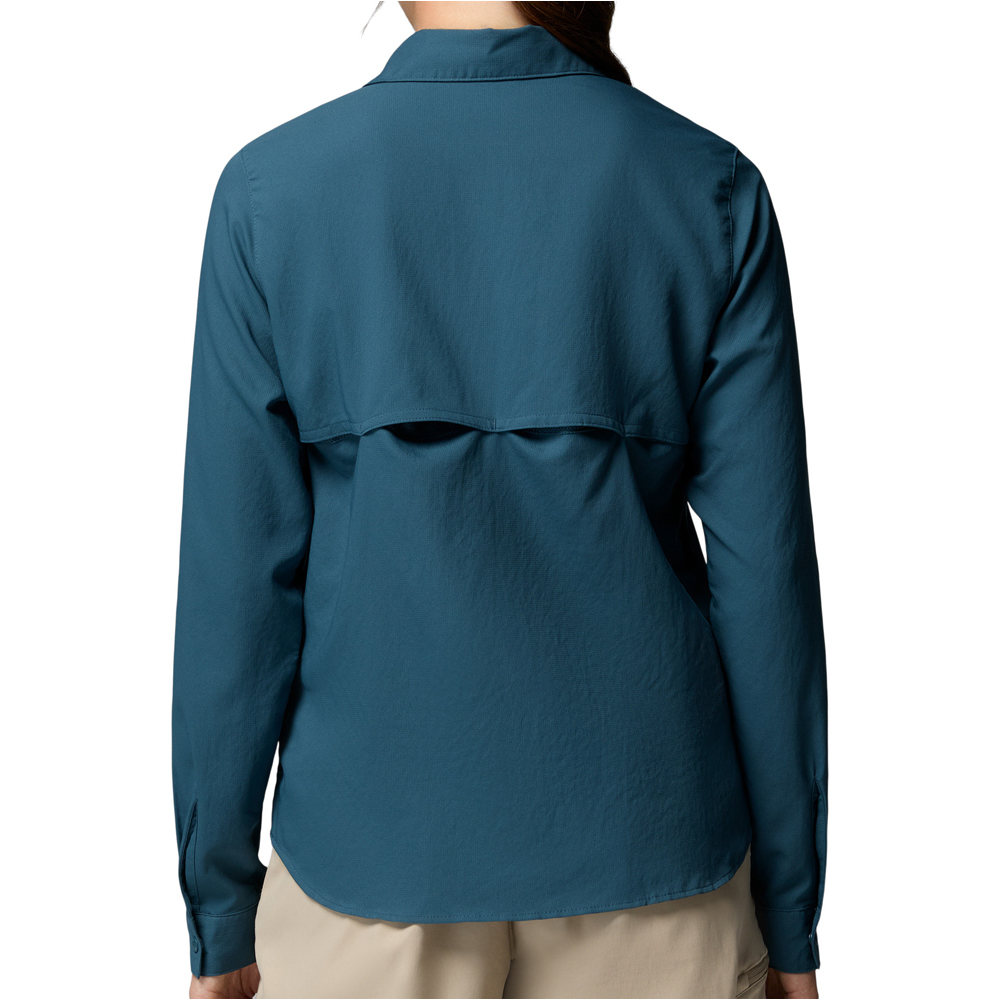 Columbia camisa montaña manga larga mujer Silver Ridge Utility II LS Shirt vista trasera