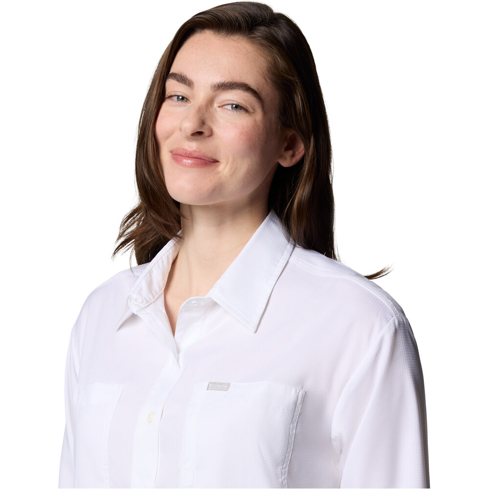 Columbia camisa montaña manga larga mujer Silver Ridge Utility LS Shirt 03
