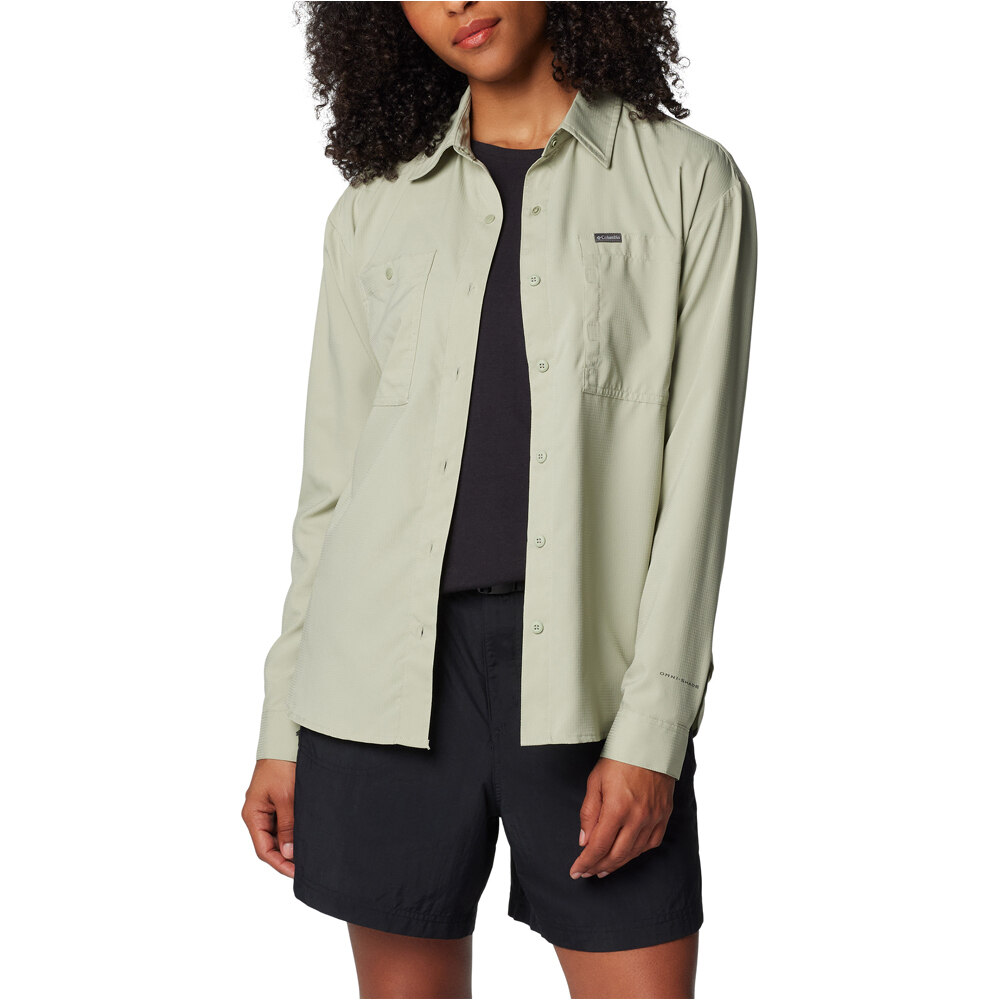 Columbia camisa montaña manga larga mujer Silver Ridge Utility LS Shirt 03