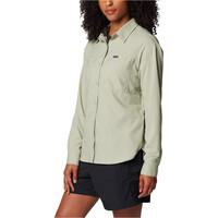 Columbia camisa montaña manga larga mujer Silver Ridge Utility LS Shirt vista detalle