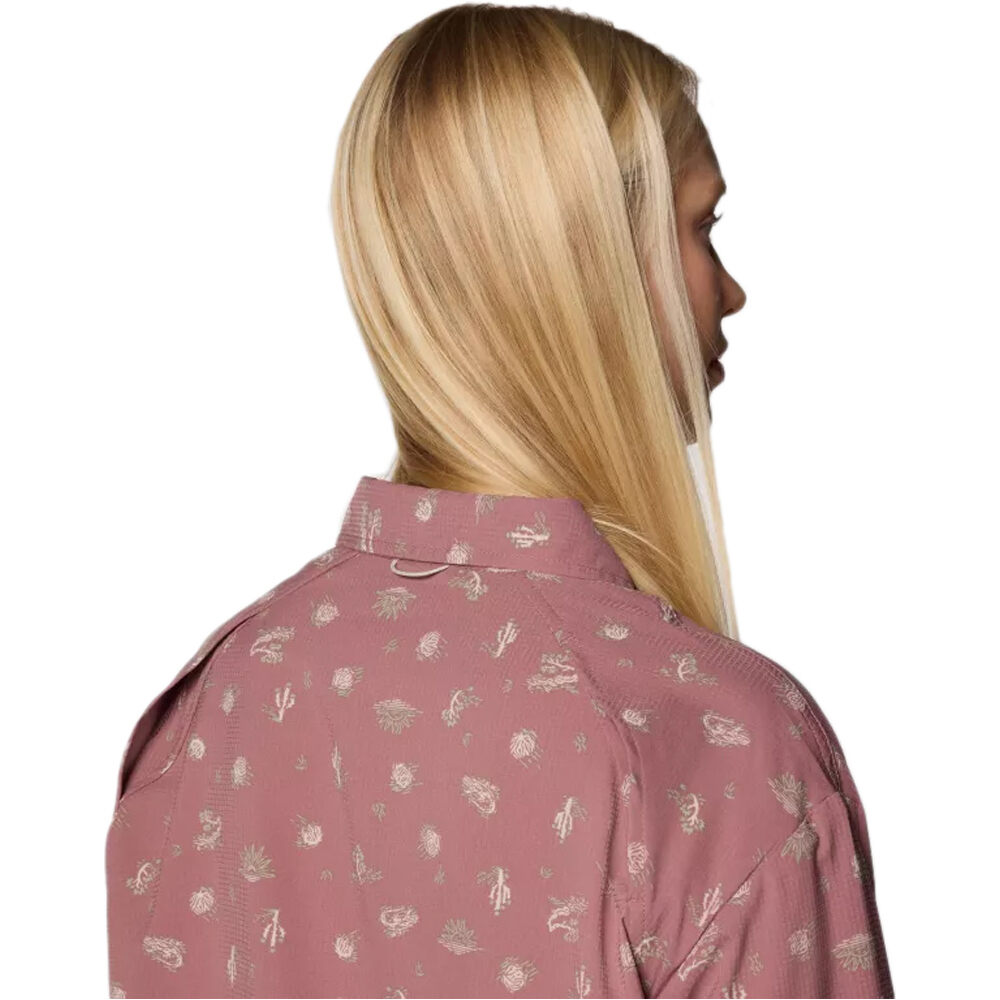 Columbia camisa montaña manga larga mujer Silver Ridge Utility Patterned LS Shirt 04