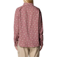 Columbia camisa montaña manga larga mujer Silver Ridge Utility Patterned LS Shirt vista trasera