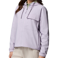 Columbia camisa montaña manga larga mujer Skien Valley Hooded LS Shirt vista detalle