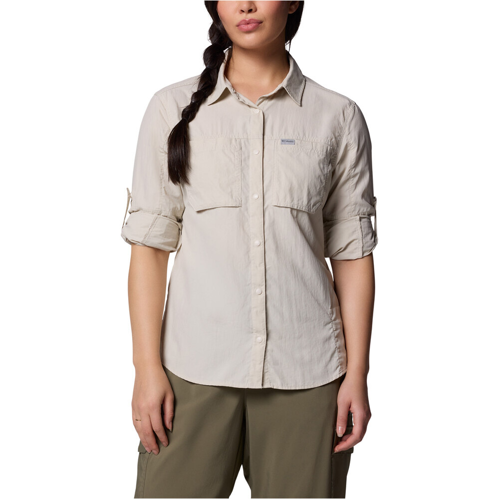 Columbia camisa montaña manga larga mujer Skien Valley Long Sleeve Shirt 03