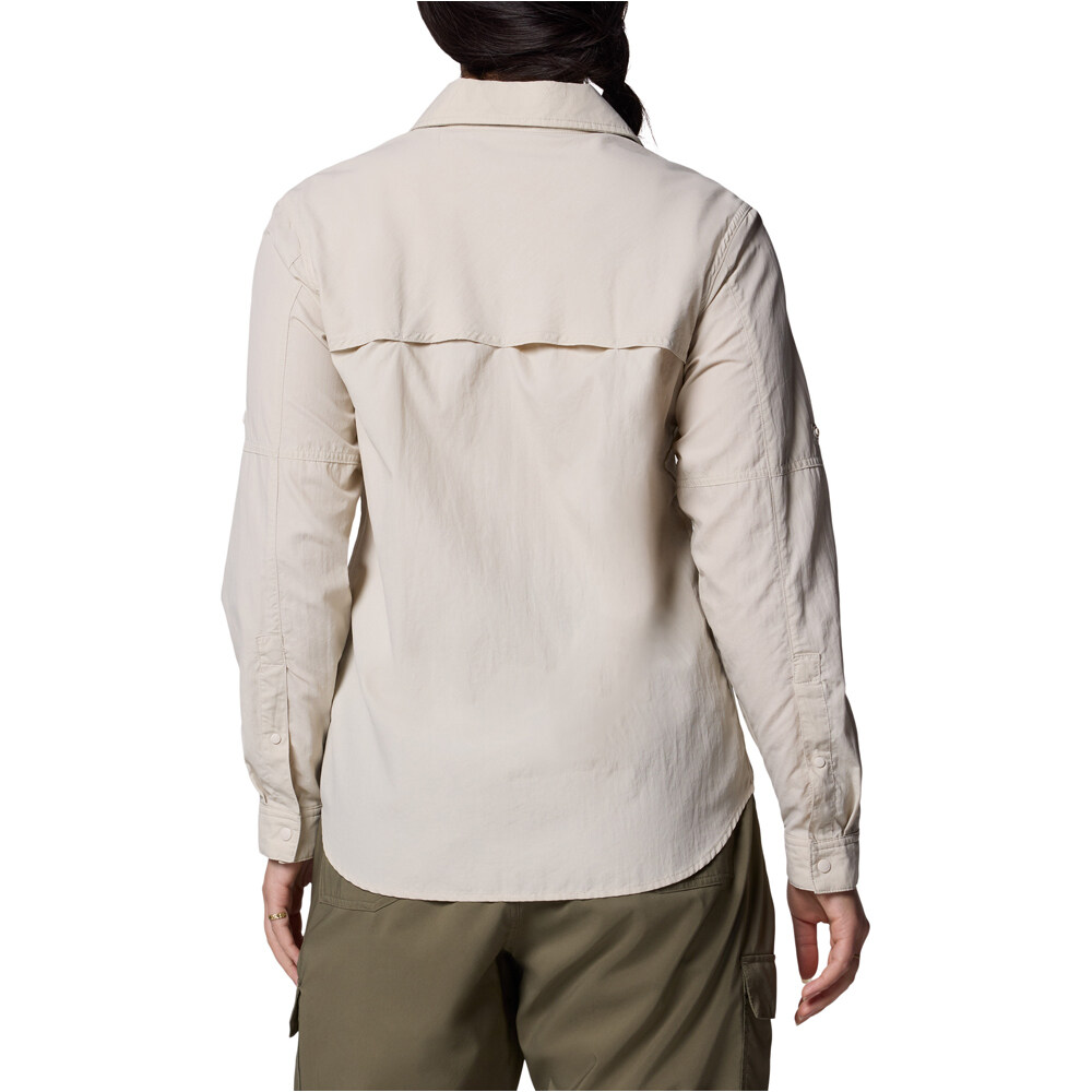 Columbia camisa montaña manga larga mujer Skien Valley Long Sleeve Shirt vista trasera