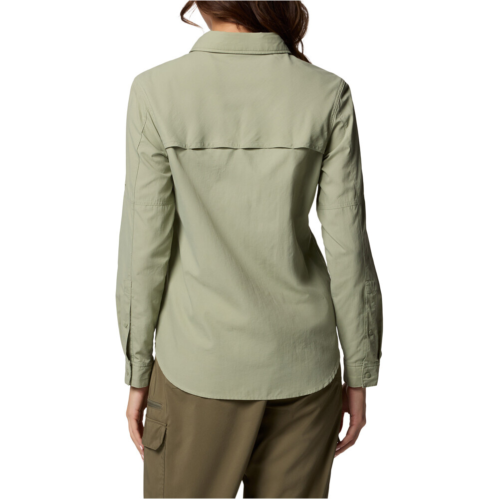 Columbia camisa montaña manga larga mujer Skien Valley Long Sleeve Shirt vista trasera