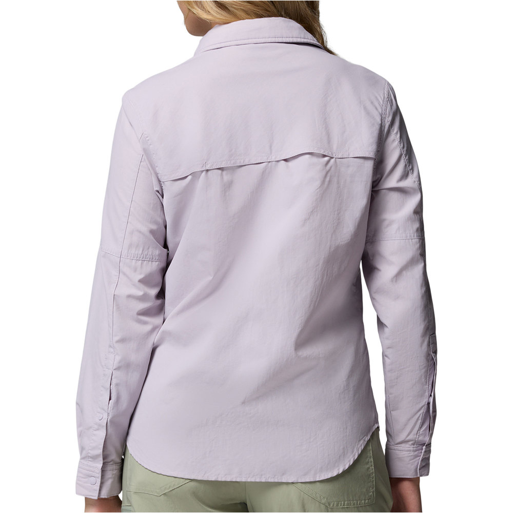 Columbia camisa montaña manga larga mujer Skien Valley Long Sleeve Shirt vista trasera