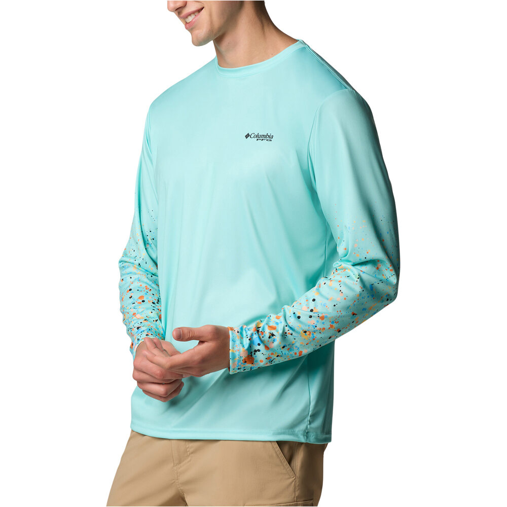 Columbia camiseta manga larga hombre Terminal Tackle PFG X Bentley LS vista detalle