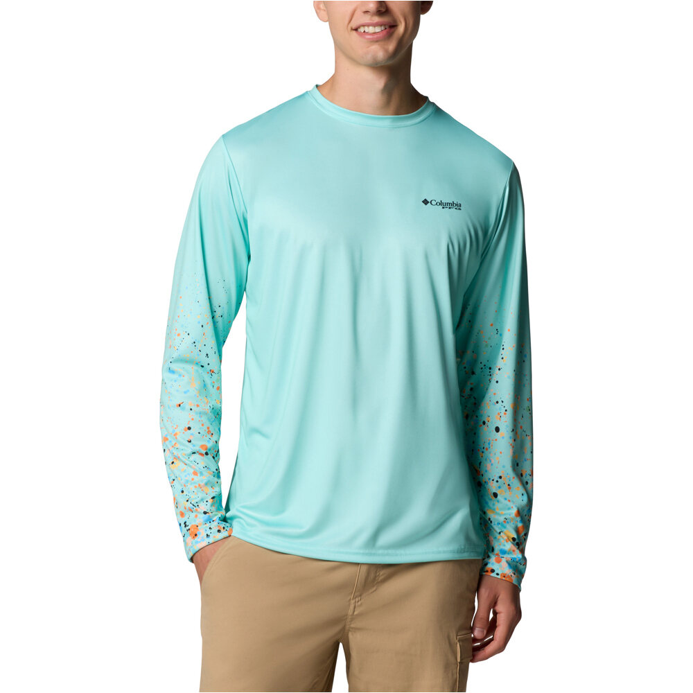 Columbia camiseta manga larga hombre Terminal Tackle PFG X Bentley LS vista frontal
