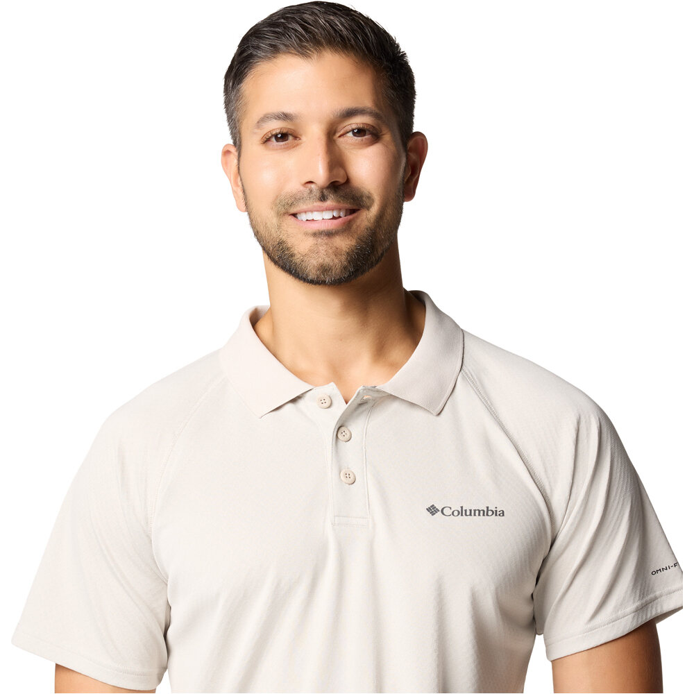 Columbia camiseta montaña manga corta hombre Alpine Chill Pro Polo 03