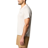 Columbia camiseta montaña manga corta hombre Alpine Chill Pro Polo vista detalle