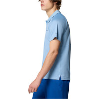 Columbia camiseta montaña manga corta hombre Alpine Chill Pro Polo vista detalle
