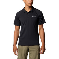 Columbia camiseta montaña manga corta hombre Alpine Chill Pro Polo vista frontal