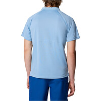 Columbia camiseta montaña manga corta hombre Alpine Chill Pro Polo vista trasera