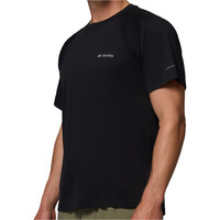 Columbia camiseta montaña manga corta hombre Alpine Chill Pro SS Crew vista detalle