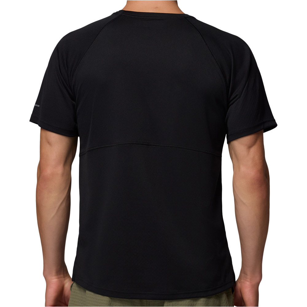 Columbia camiseta montaña manga corta hombre Alpine Chill Pro SS Crew vista trasera