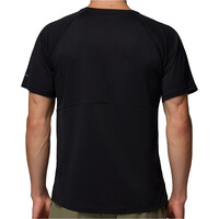 Columbia camiseta montaña manga corta hombre Alpine Chill Pro SS Crew vista trasera