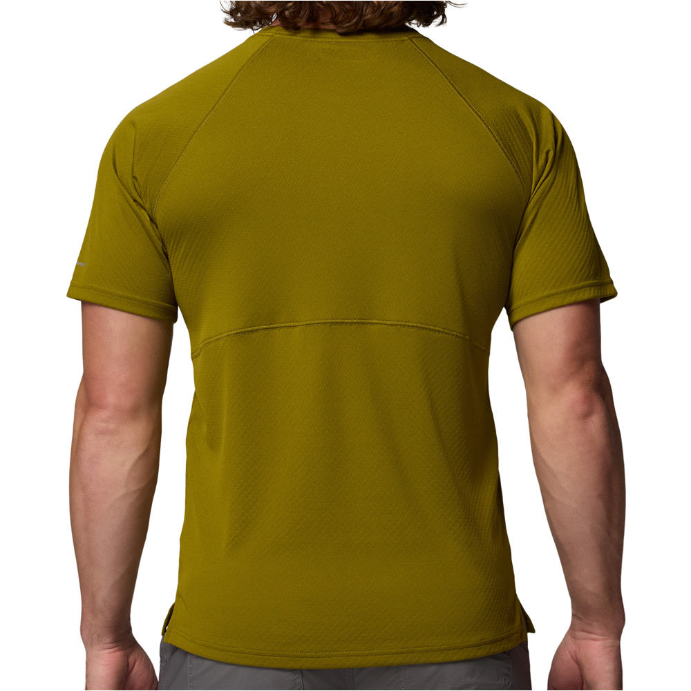 Columbia camiseta montaña manga corta hombre Alpine Chill Pro SS Crew vista trasera