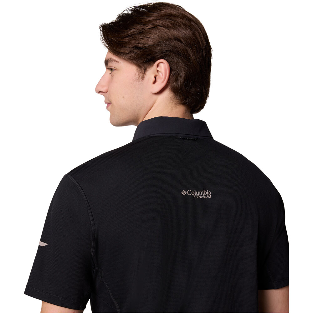 Columbia camiseta montaña manga corta hombre Cirque River Pro Polo 04