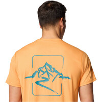 Columbia camiseta montaña manga corta hombre Cirque River  Pro SS Graphic Crew 04