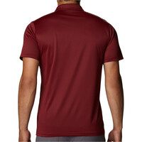 Columbia camiseta montaña manga corta hombre Columbia Hike Polo vista trasera