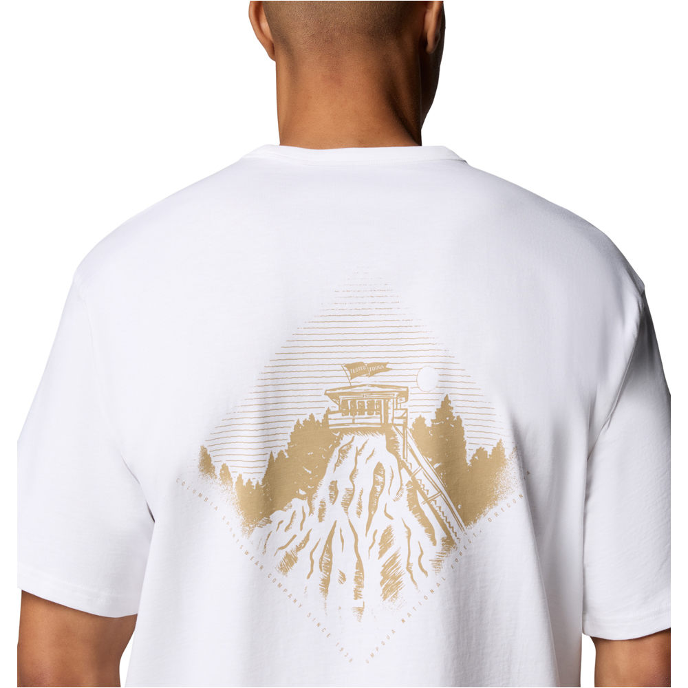 Columbia camiseta montaña manga corta hombre CSC Heavyweight Back Graphic Tee 04