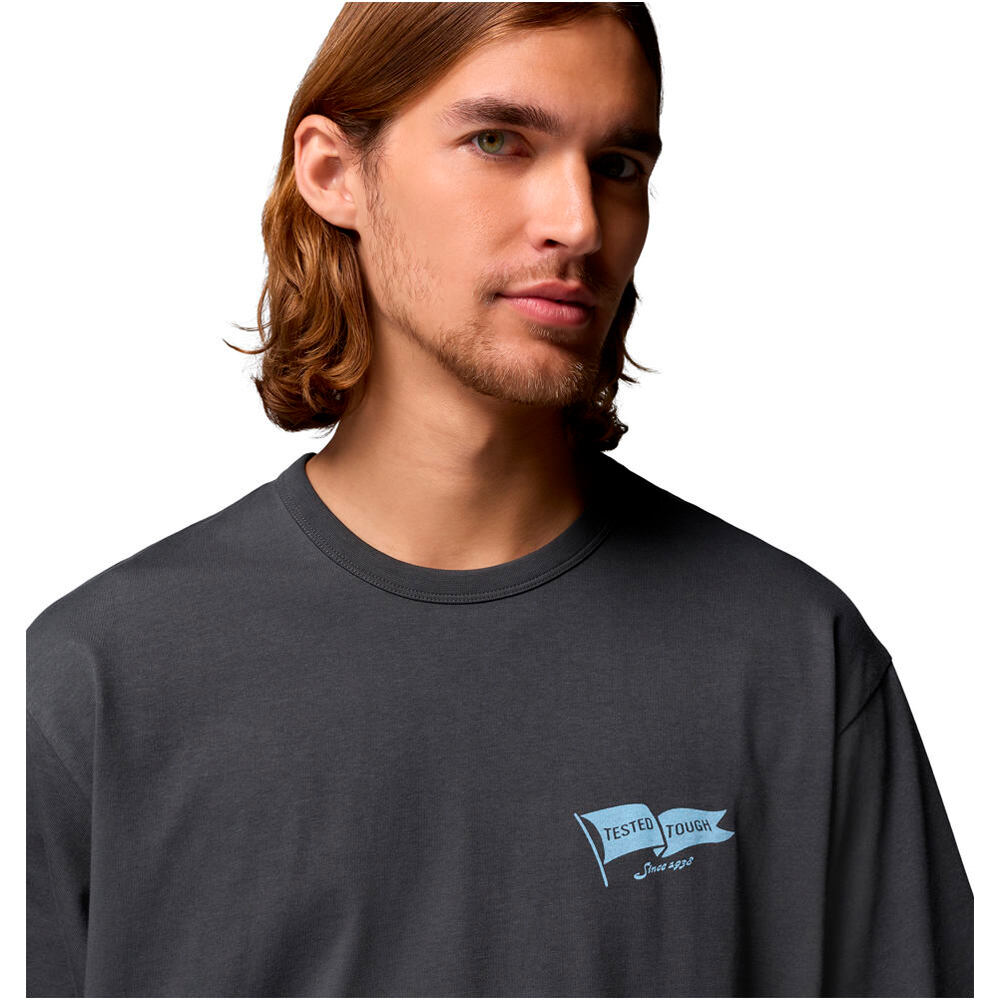 Columbia camiseta montaña manga corta hombre CSC Heavyweight Back Graphic Tee vista detalle