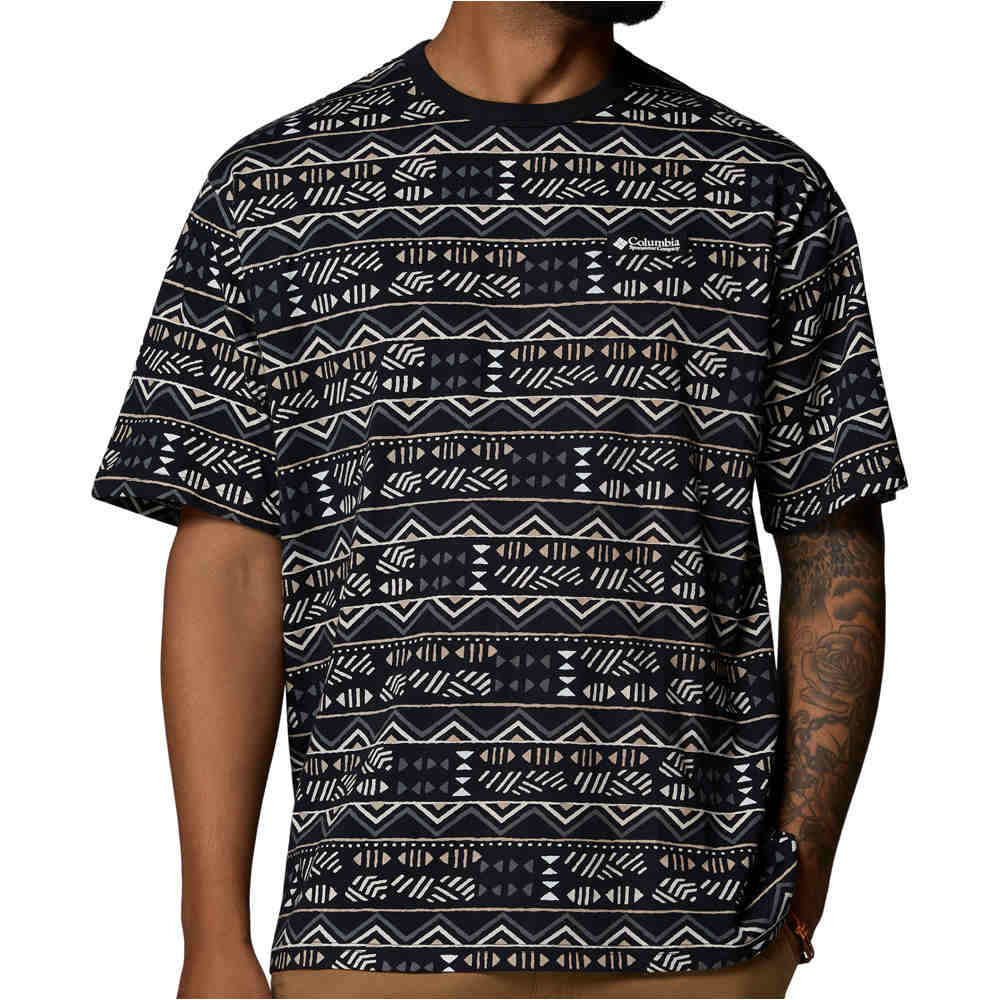 Columbia camiseta montaña manga corta hombre CSC Heavyweight Printed Tee vista frontal