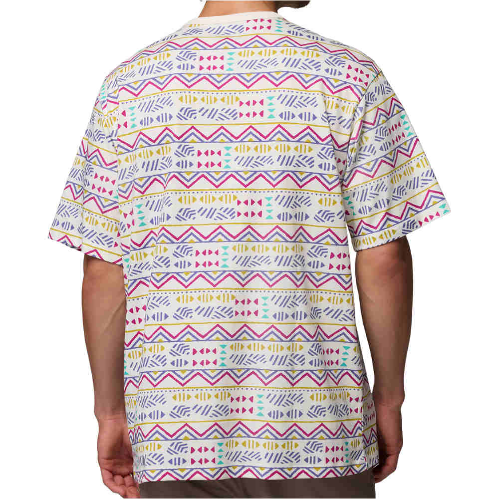 Columbia camiseta montaña manga corta hombre CSC Heavyweight Printed Tee vista trasera