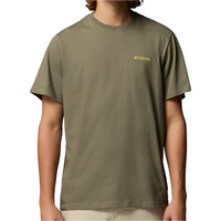 Columbia camiseta montaña manga corta hombre CSC  Outdoor Back Graphic Tee vista frontal