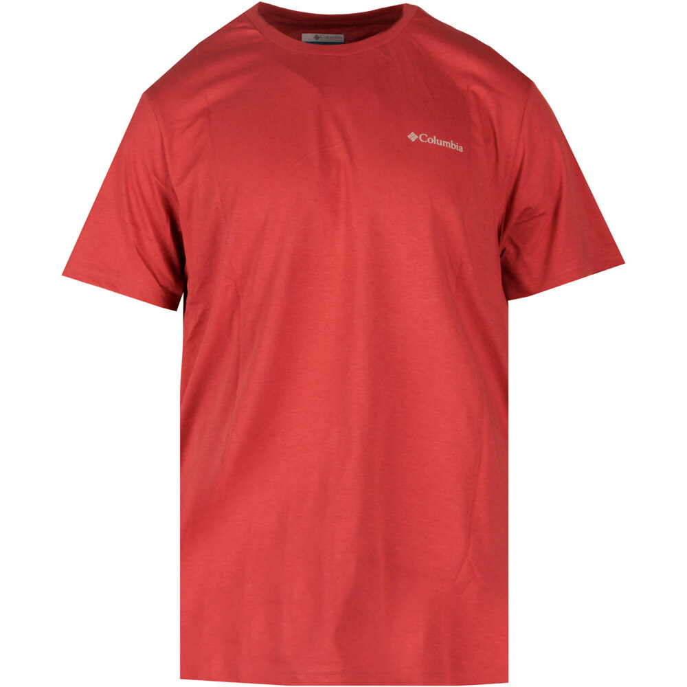 Columbia camiseta montaña manga corta hombre CSC  Outdoor Back Graphic Tee vista frontal