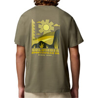 Columbia camiseta montaña manga corta hombre CSC  Outdoor Back Graphic Tee vista trasera