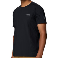 Columbia camiseta montaña manga corta hombre Diamond Peak Pro Short Sleeve vista detalle