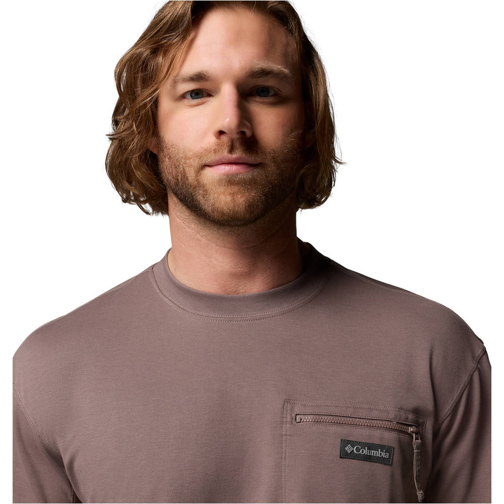 Columbia camiseta montaña manga corta hombre Echo Passage SS Crew 03