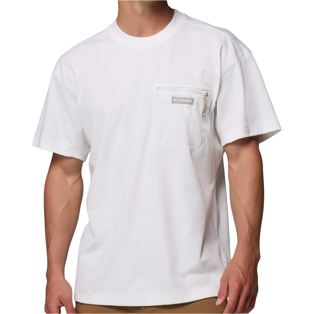 Columbia camiseta montaña manga corta hombre Echo Passage SS Crew vista frontal