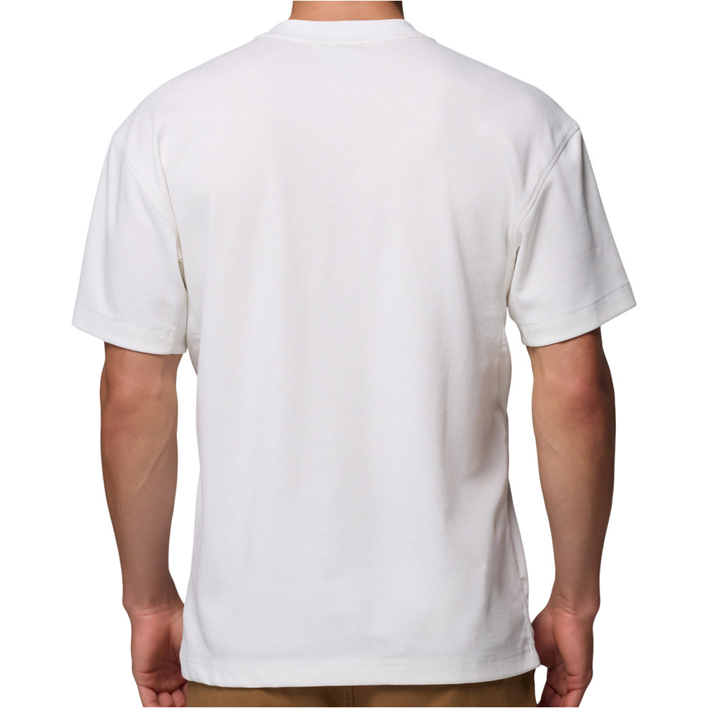 Columbia camiseta montaña manga corta hombre Echo Passage SS Crew vista trasera