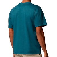 Columbia camiseta montaña manga corta hombre Echo Passage SS Crew vista trasera
