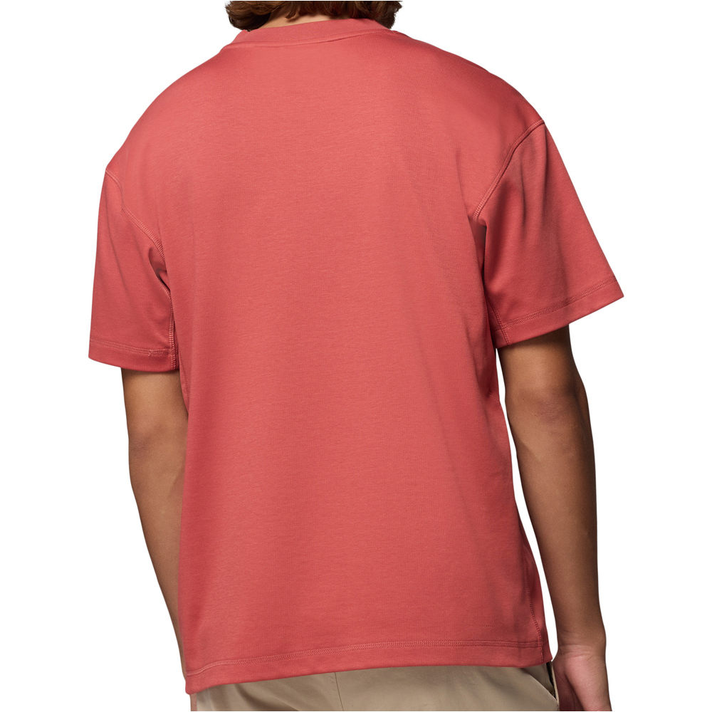 Columbia camiseta montaña manga corta hombre Echo Passage SS Crew vista trasera