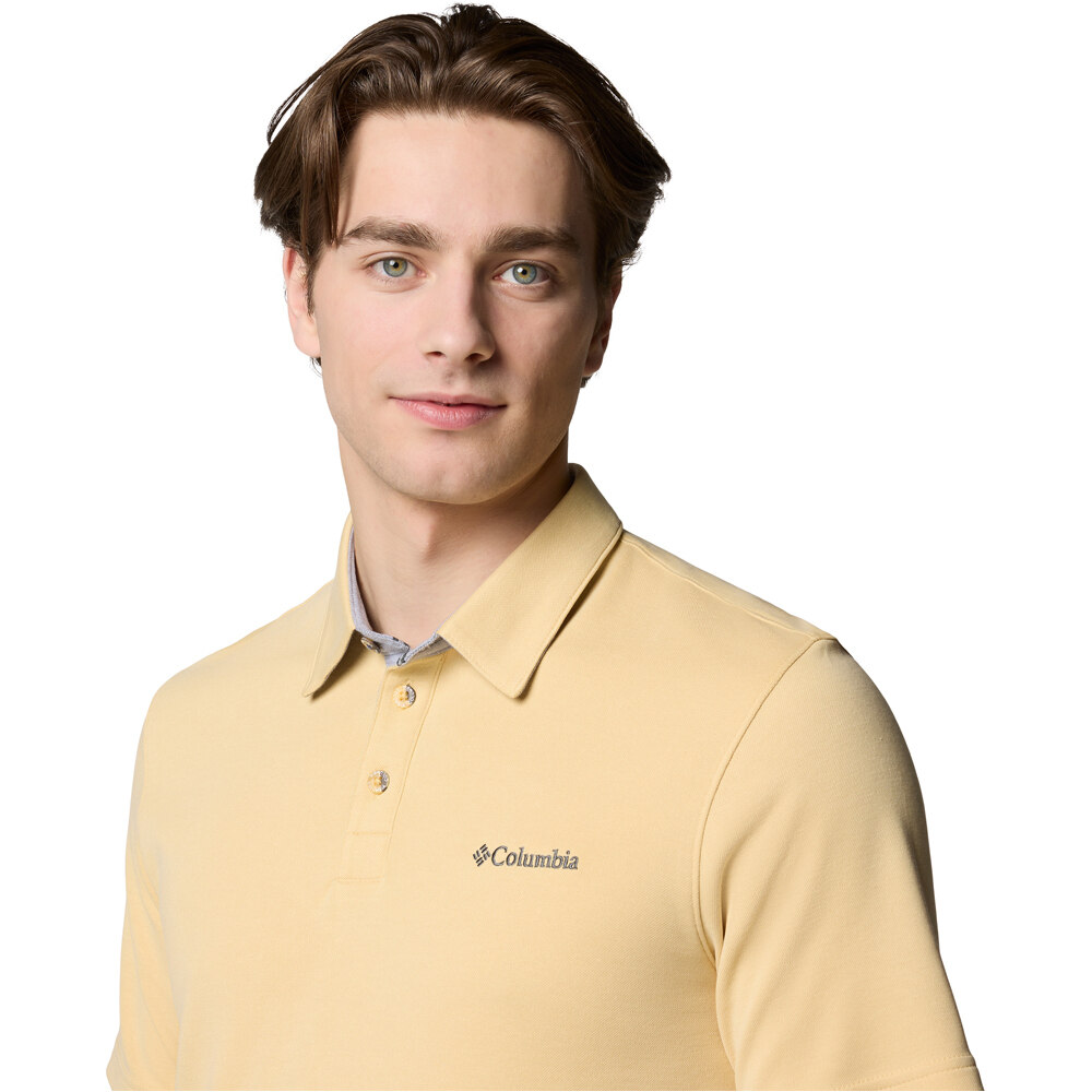Columbia camiseta montaña manga corta hombre Nelson Point Polo 03