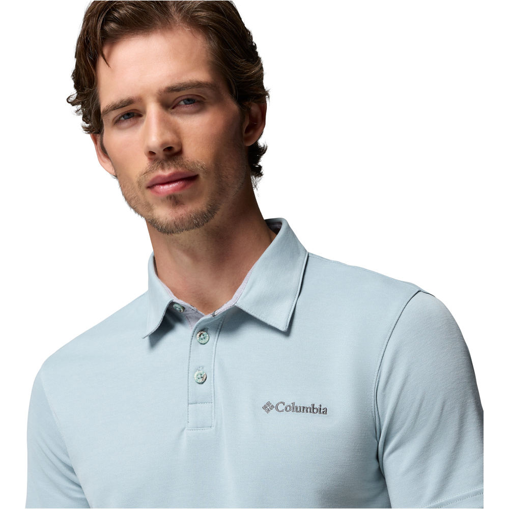 Columbia camiseta montaña manga corta hombre Nelson Point Polo 03