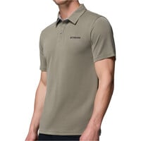 Columbia camiseta montaña manga corta hombre Nelson Point Polo vista detalle