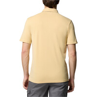 Columbia camiseta montaña manga corta hombre Nelson Point Polo vista trasera