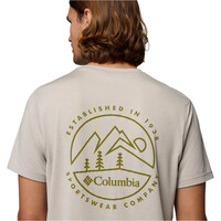 Columbia camiseta montaña manga corta hombre Parsons Point  SS Back Graphic Tee 04
