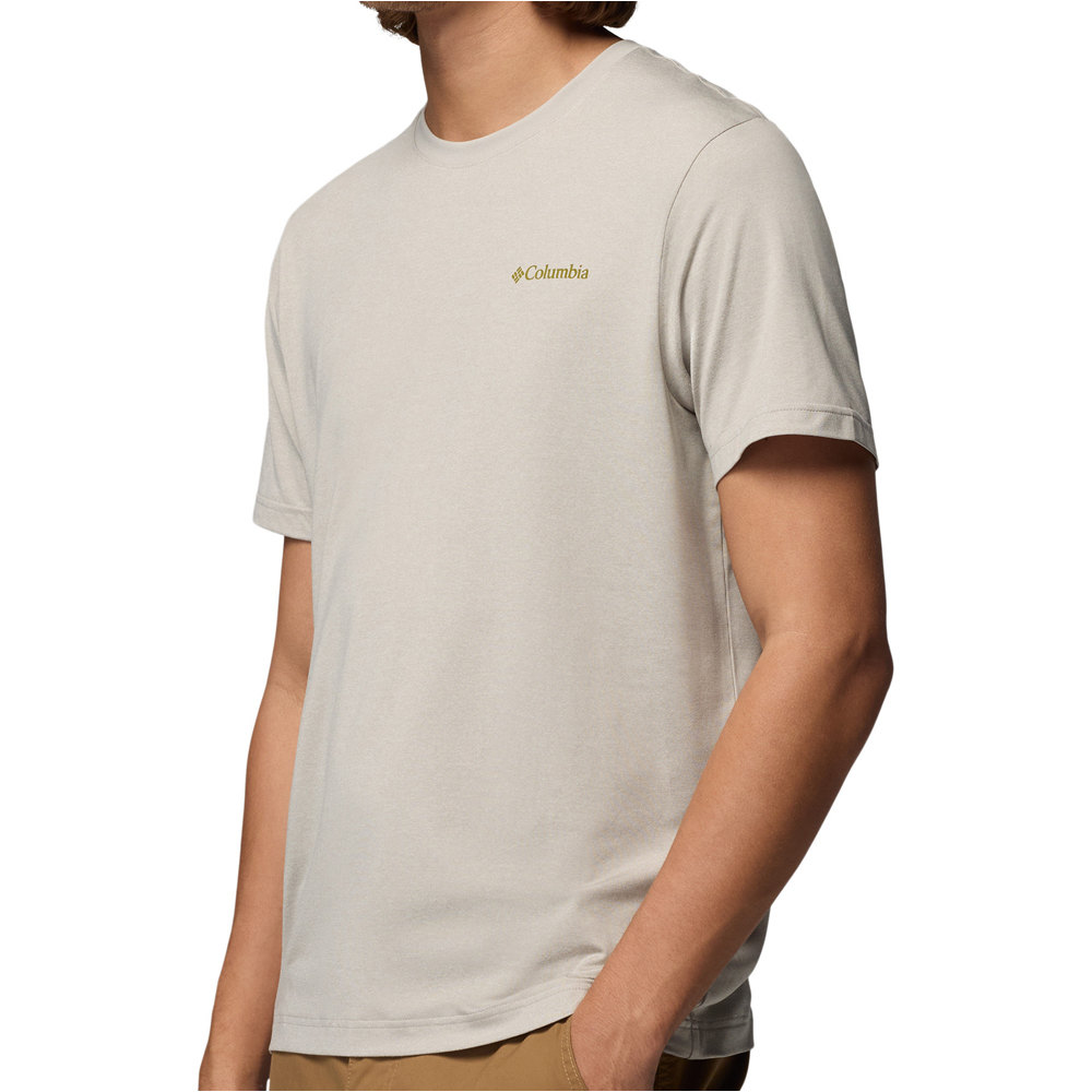 Columbia camiseta montaña manga corta hombre Parsons Point  SS Back Graphic Tee vista detalle